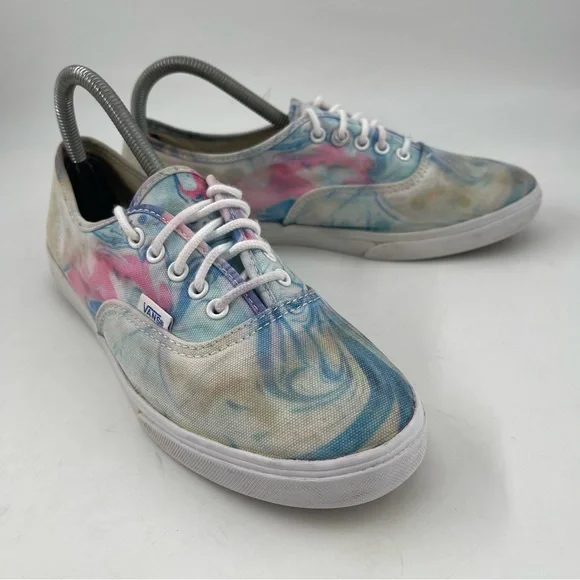 Van’s Unisex Adults Isotoner Swirl Canvas Low Top Lace-Up Sneakers M/7.5 | W/9 - Picture 2 of 14